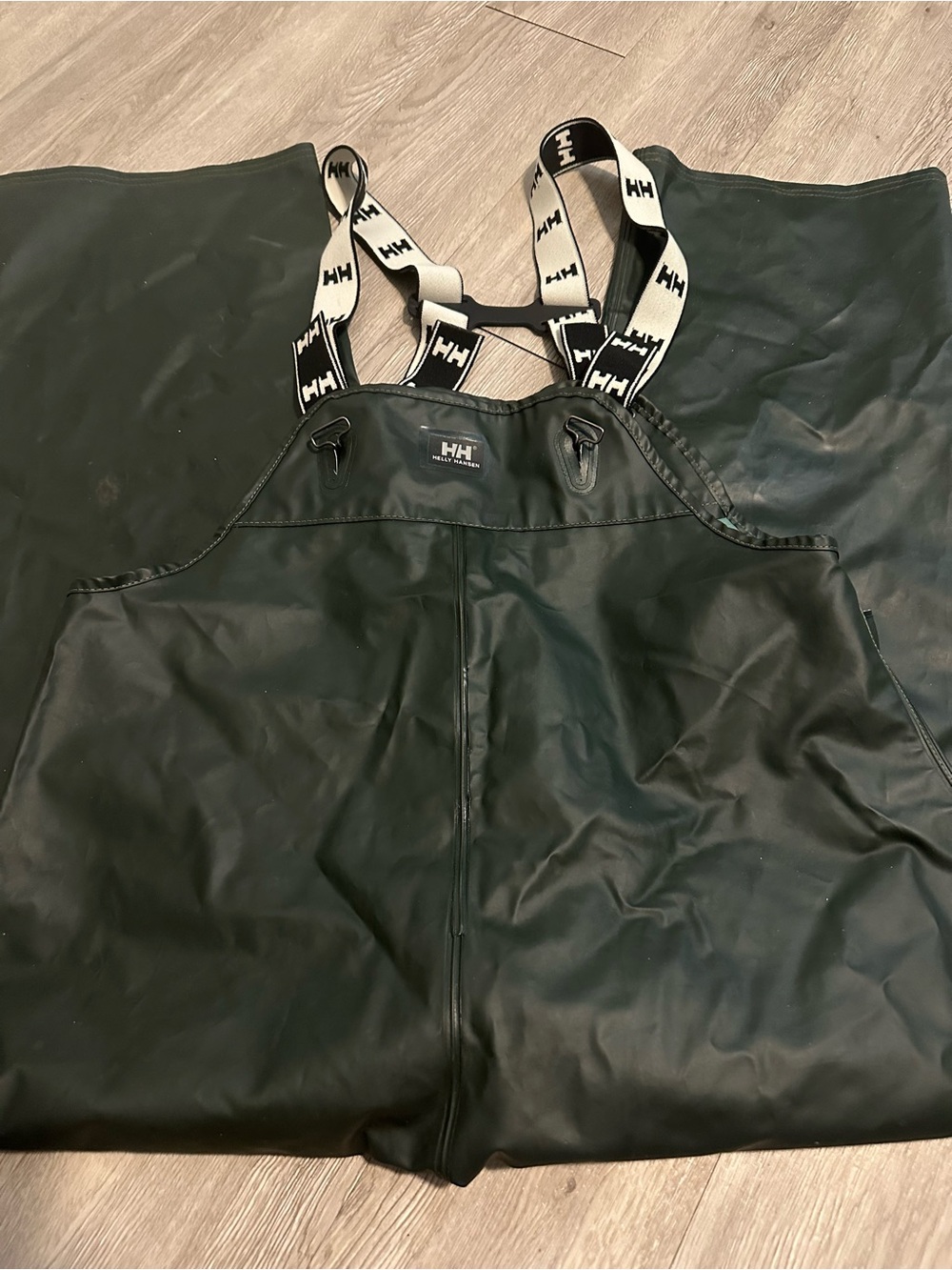 Helly Henson Workwear Nusfjord Waterproof Bib Pull-Up Protective Covering Sz M